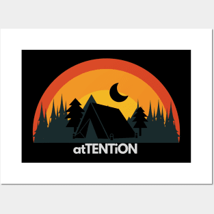 for the people who love camping introvert Posters and Art